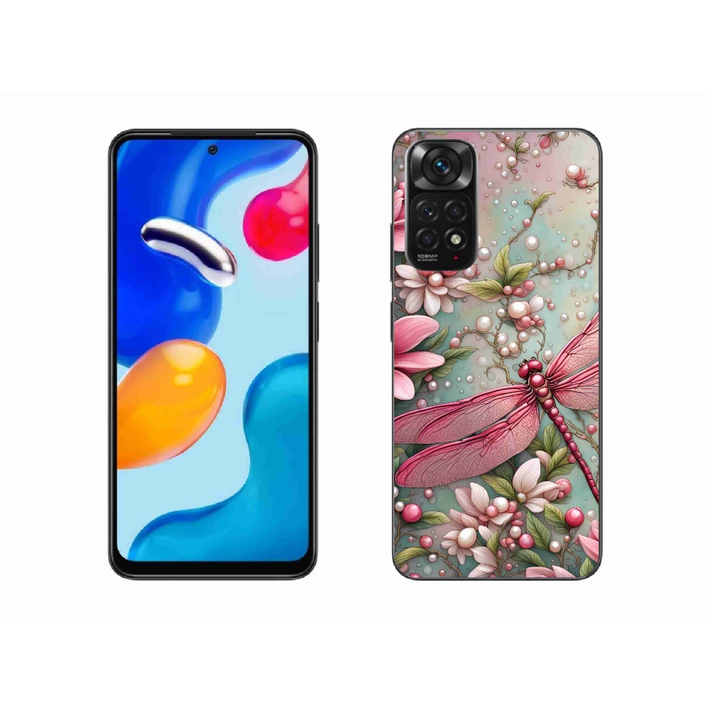 Gelový kryt mmCase na Xiaomi Redmi Note 11S 4G - vážka