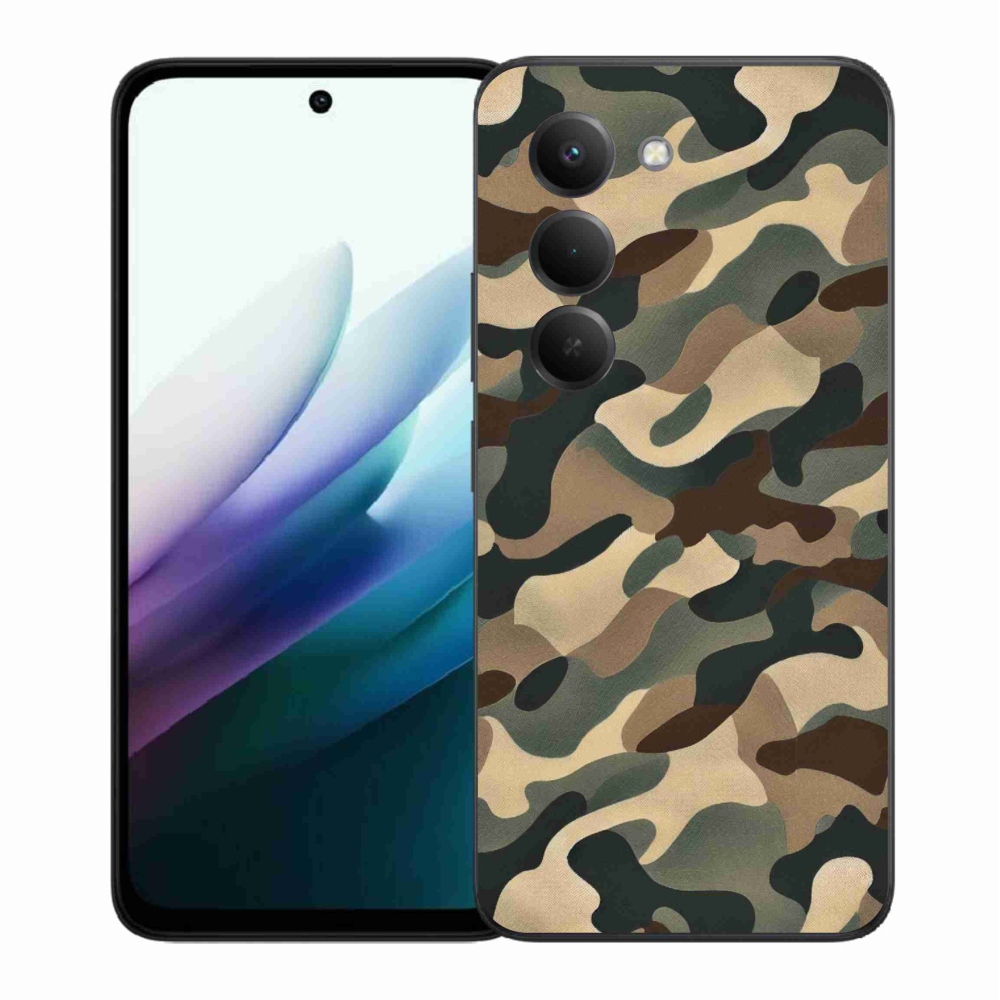 Gelový kryt mmCase na Xiaomi Redmi 15 4G/5G (171mm) - maskáčový vzor 11