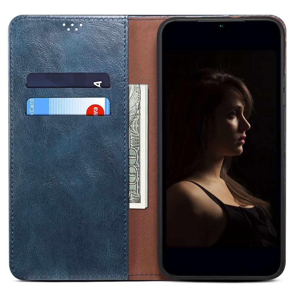 Waxy knížkové pouzdro na Xiaomi 15 Ultra - modré