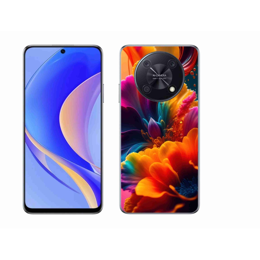 Gelový kryt mmCase na Huawei Nova Y90 - abstraktní motiv 2