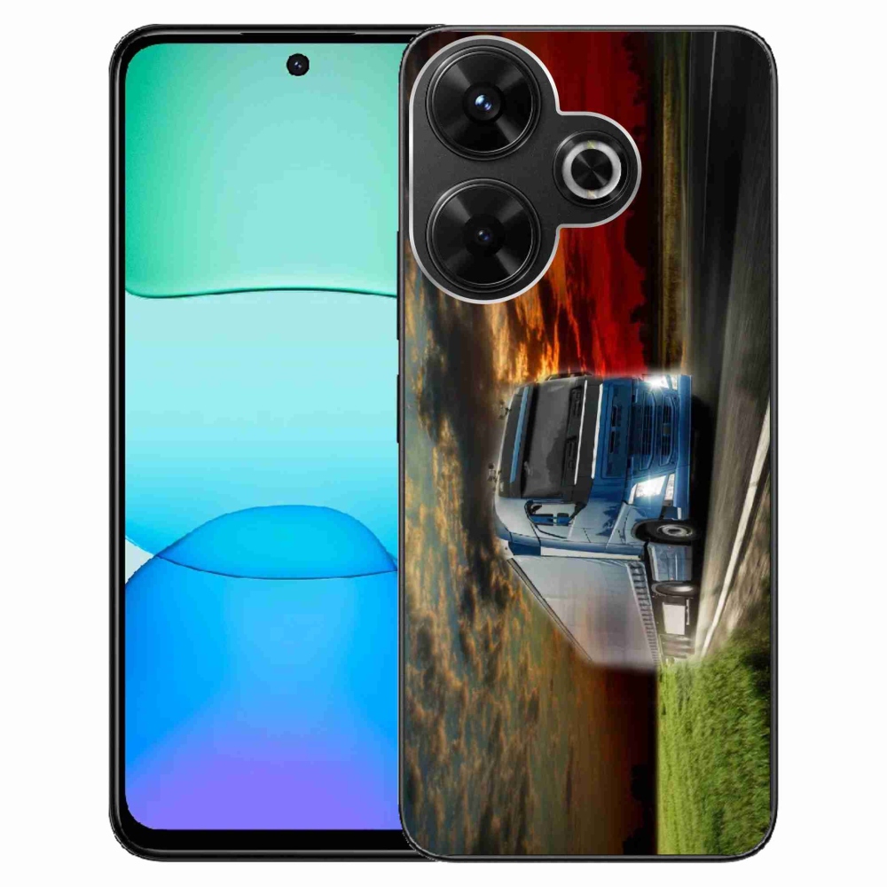 Gelový kryt mmCase na Xiaomi Redmi 13 4G/Poco M6 4G - kamion 4
