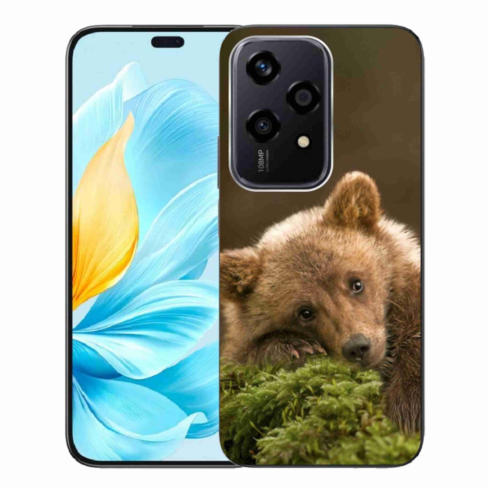 Gelový kryt mmCase na Honor 200 Lite 5G - medvěd