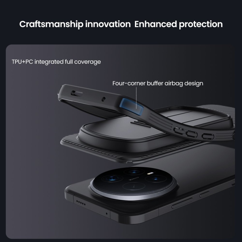 Nillkin CamShield PRO Zadní Kryt pro Honor Magic 8 Pro Black
