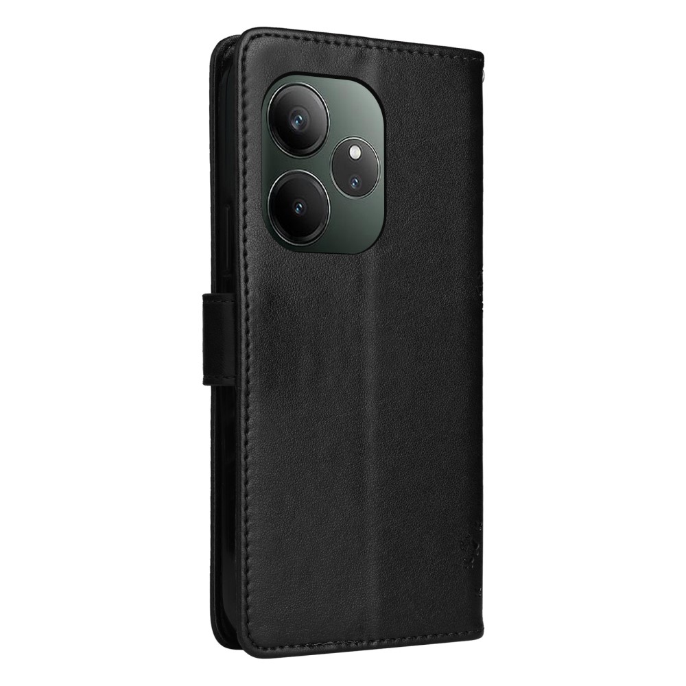Tree knížkové pouzdro na Realme GT 6 5G/GT 6T 5G - černé