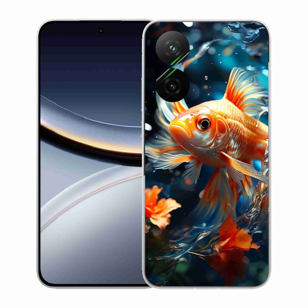 Gelový kryt mmCase na Xiaomi Poco F7 5G - rybka