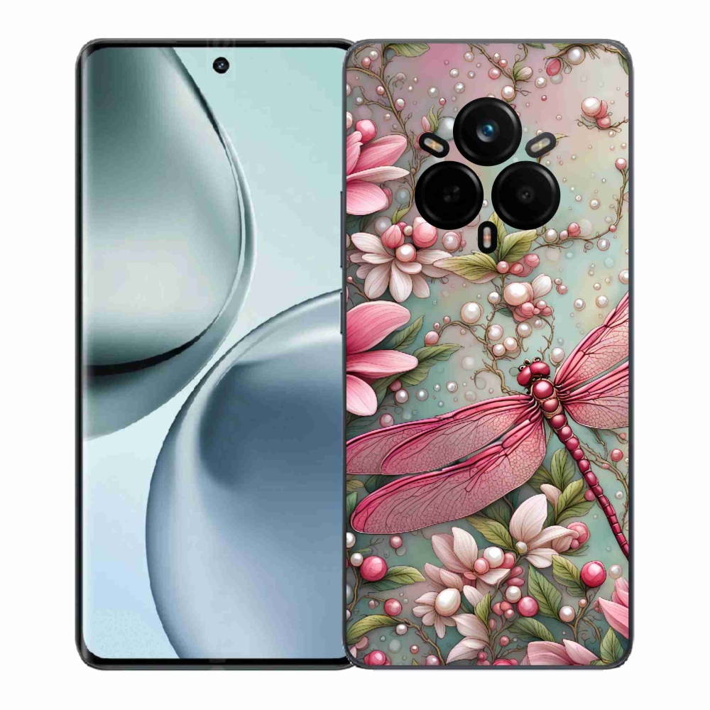 Gelový kryt mmCase na Realme 14 Pro+ 5G - vážka