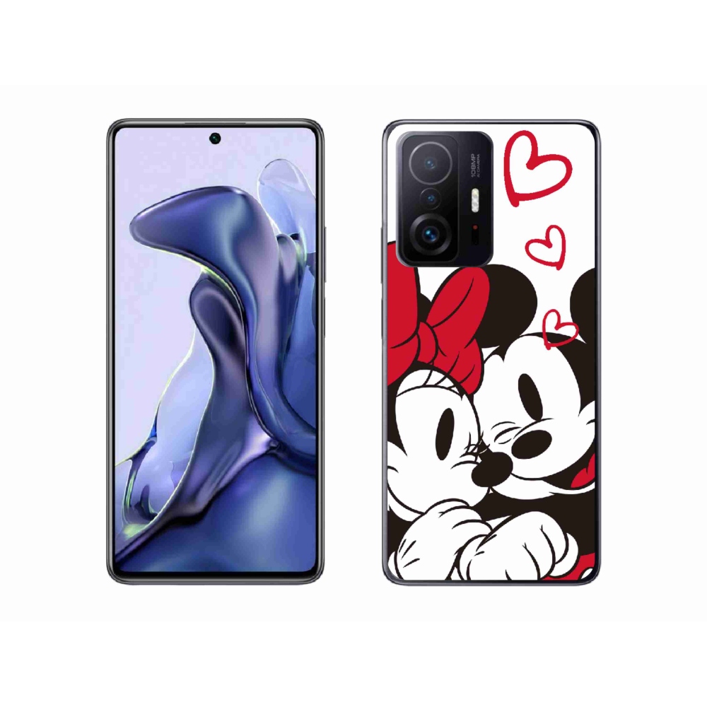 Gelový kryt mmCase na Xiaomi 11T Pro - minnie a mickey