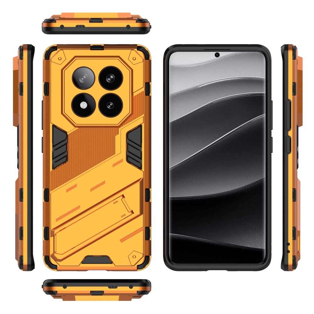 Armory odolný kryt na Xiaomi Redmi Note 14 Pro+ 5G - oranžový