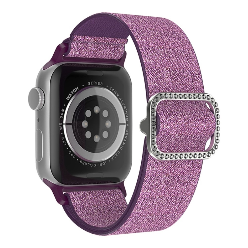 Decor nylonový řemínek na Apple Watch Ultra/Ultra 2 49mm/SE/SE 2022/2023 44mm/9/8/7 45mm/6/5/4 44mm/3/2/1 42 mm - světlefialový