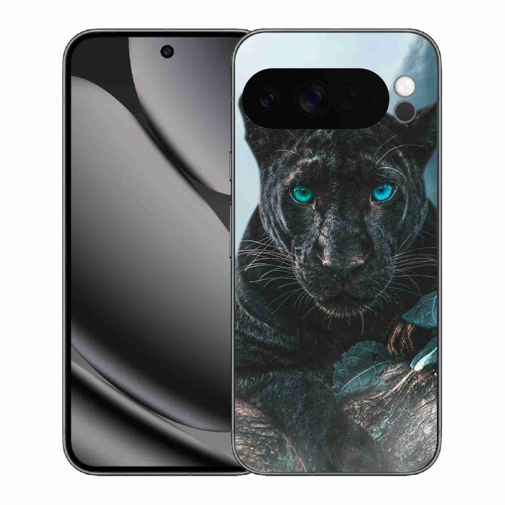 Gelový kryt mmCase na Google Pixel 10 Pro XL - černý panter