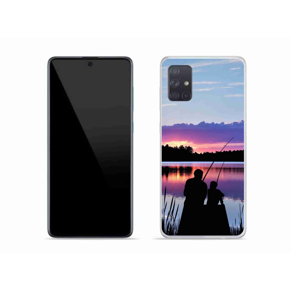 Gelový kryt mmCase na Samsung Galaxy A51 - rybaření 2