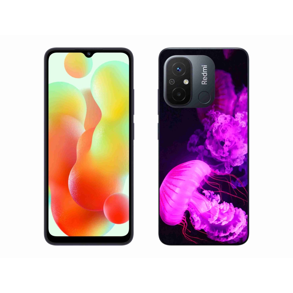 Gelový kryt mmCase na Xiaomi Redmi 12C - medúza 1