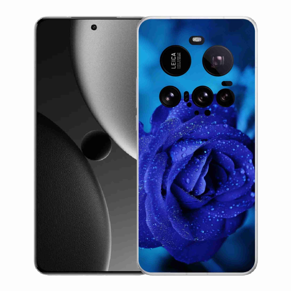 Gelový kryt mmCase na Xiaomi 15 Ultra - modrá růže