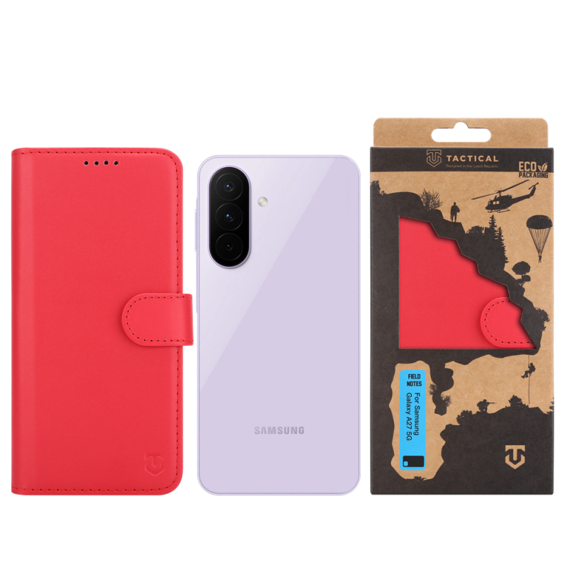 Tactical Field Notes pro Samsung Galaxy A27 5G Red