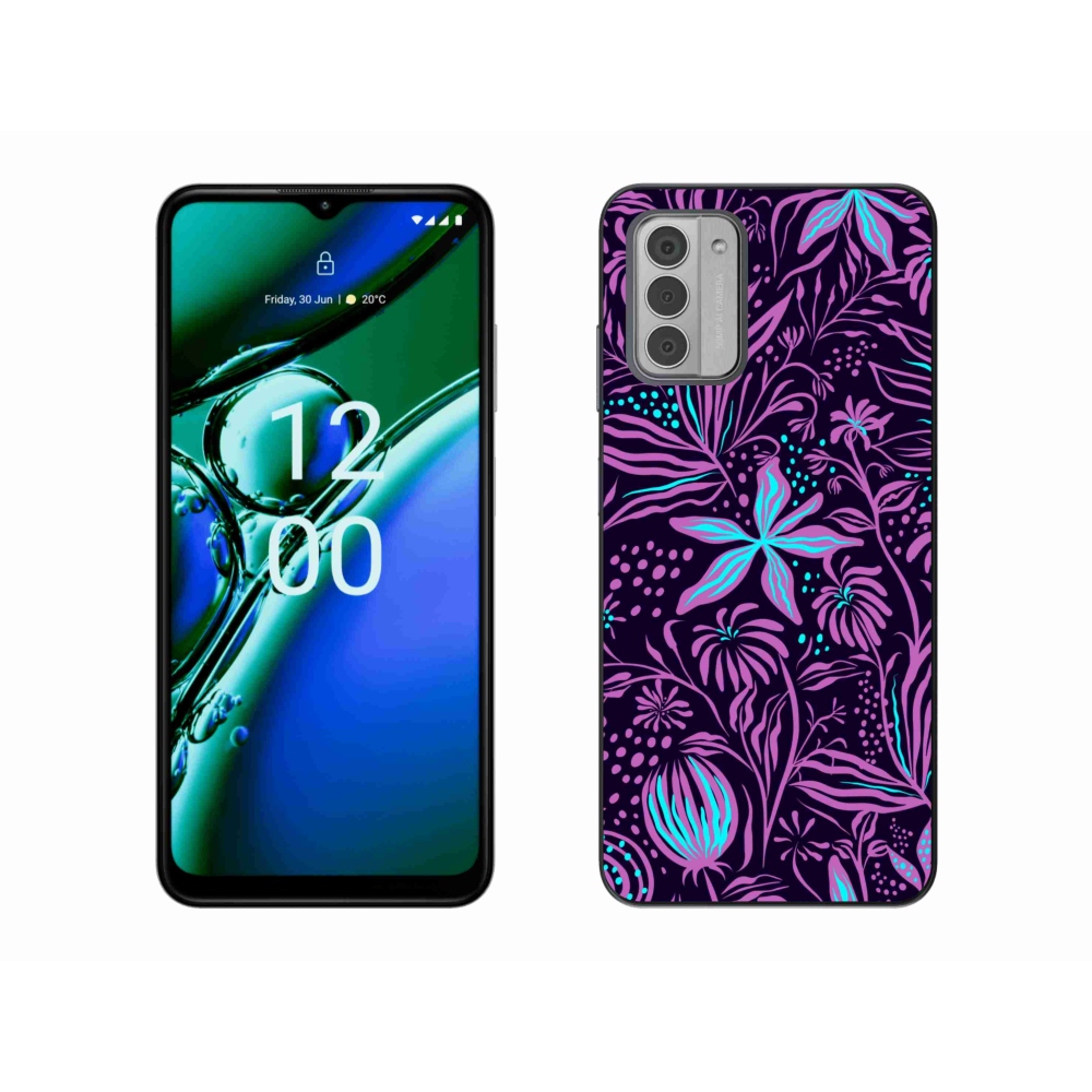 Gelový kryt mmCase na Nokia G42 - květiny 2
