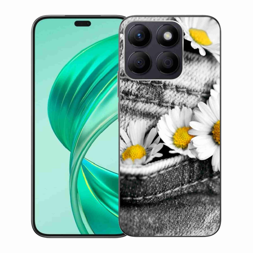 Gelový obal mmCase na Honor X8b - kopretiny
