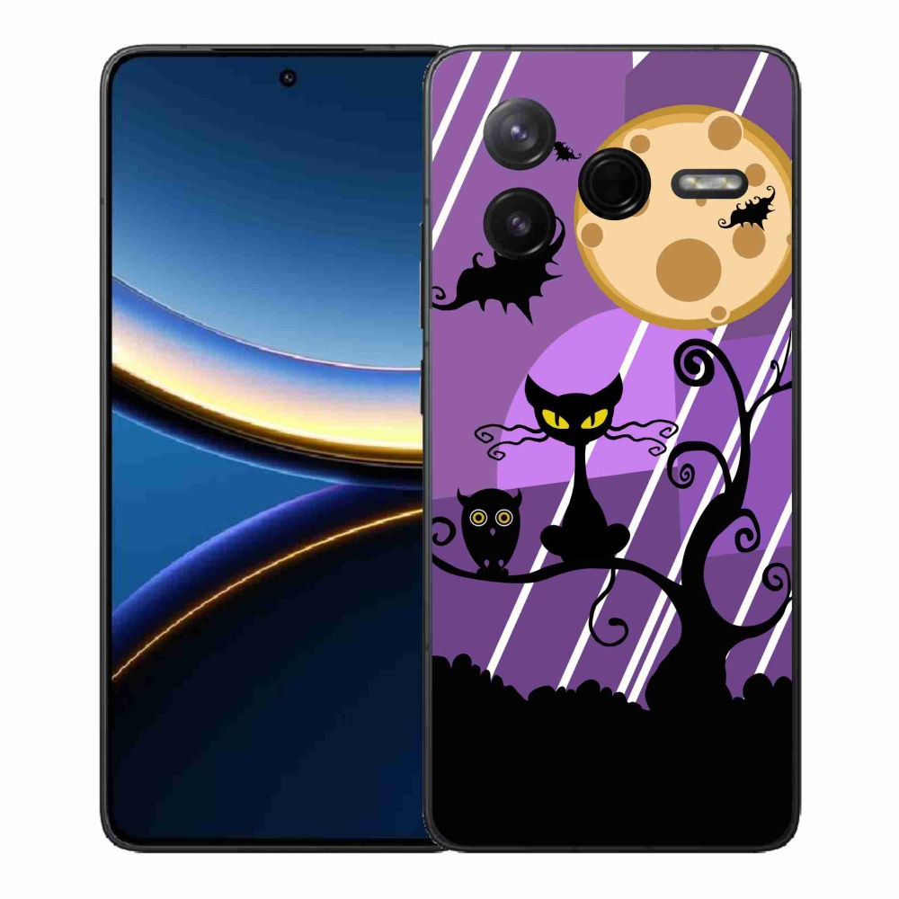 Gelový kryt mmCase na Xiaomi Poco F7 Pro - halloween