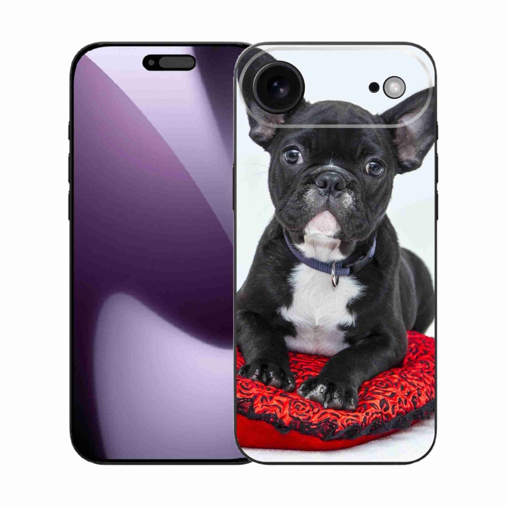 Gelový kryt mmCase na iPhone 17 Air - buldok