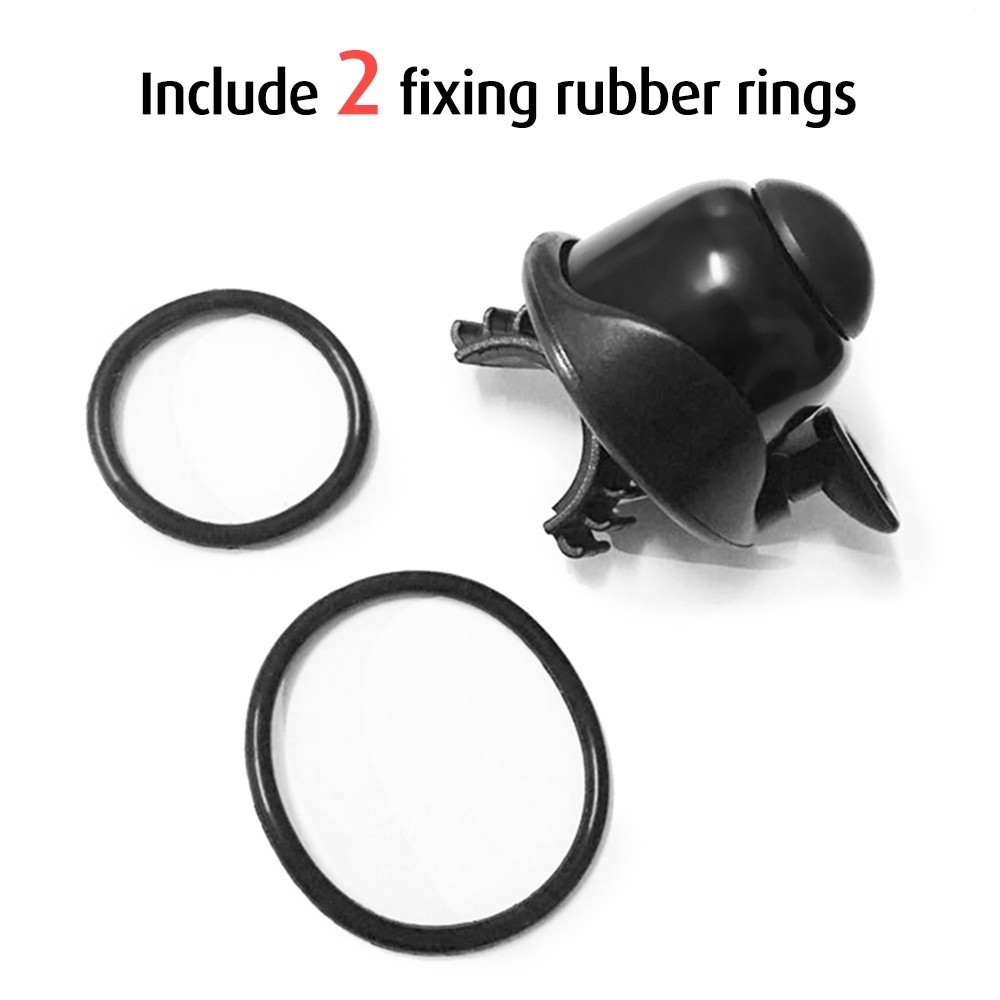 Bezpečnostní zvonek na elektrokoloběžky – černý