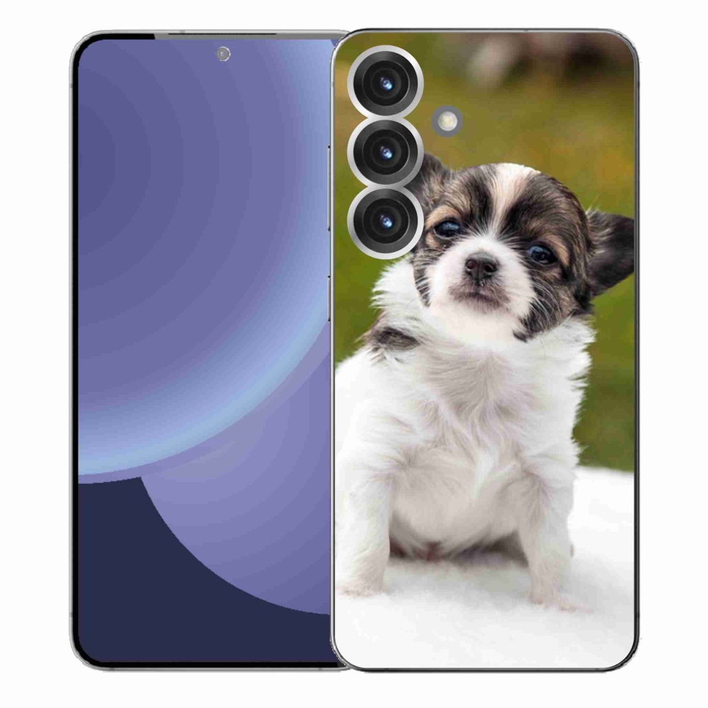 Gelový kryt mmCase na Samsung Galaxy S25+ - čivava 4