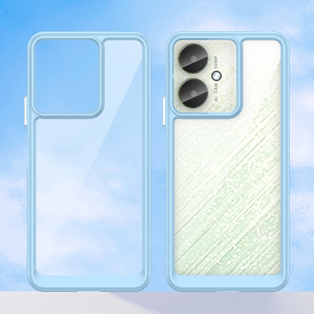 Gelový obal s pevnými zády na Xiaomi Redmi 13C 5G - modrý