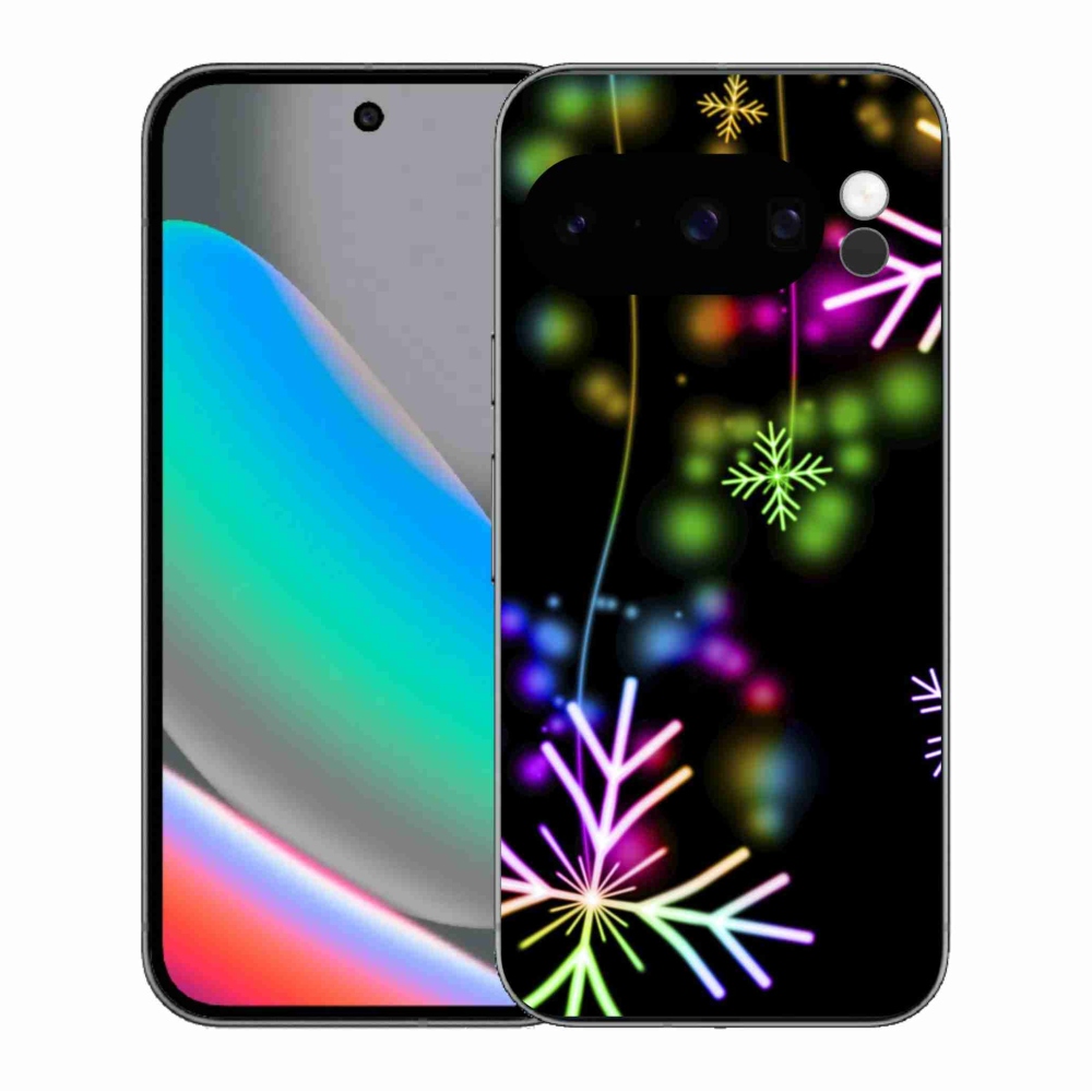 Gelový kryt mmCase na Google Pixel 10 Pro - barevné vločky