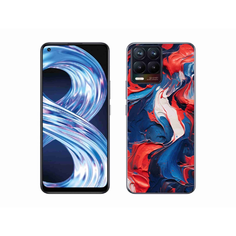 Gelový kryt mmCase na Realme 8 Pro - abstraktní motiv 7