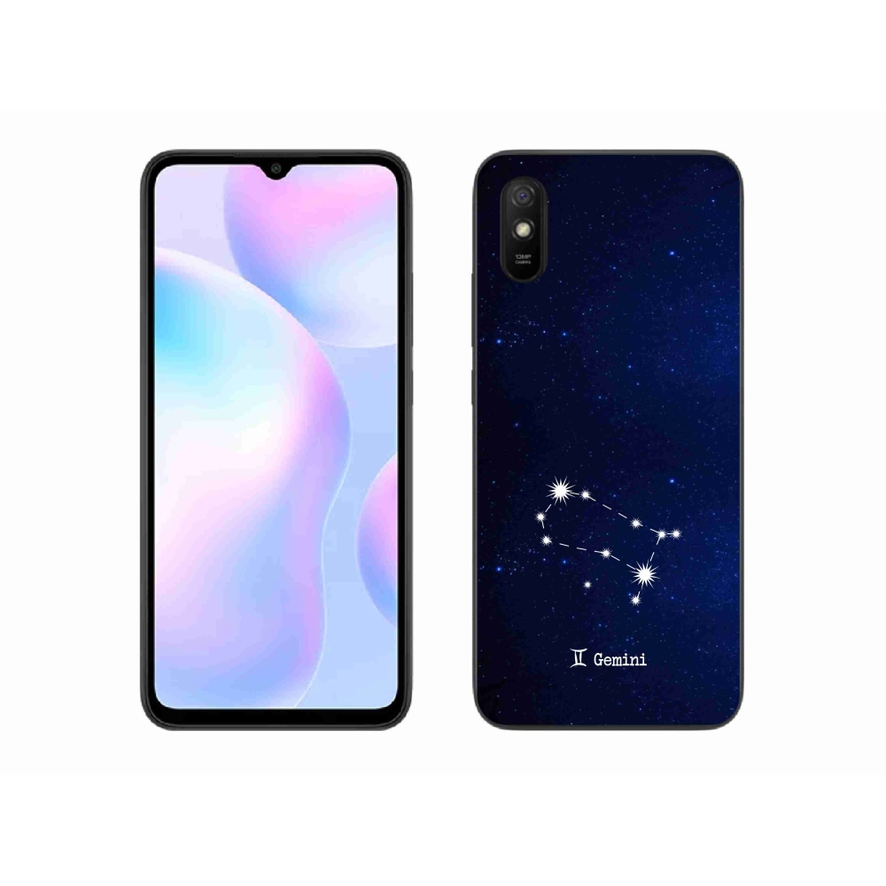 Gelový kryt mmCase na Xiaomi Redmi 9AT - souhvězdí Blíženců