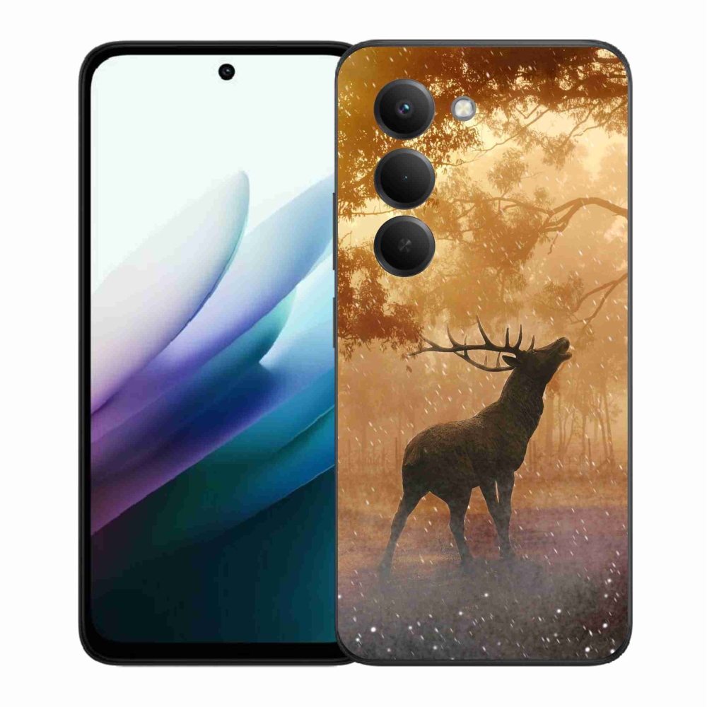 Gelový kryt mmCase na Xiaomi Redmi 15 4G/5G (171mm) - jelen v říji