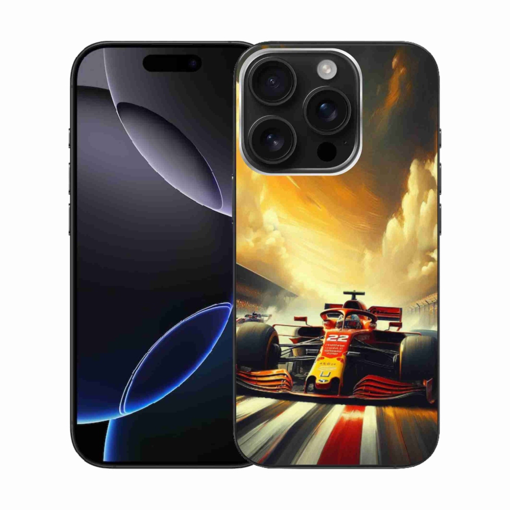 Gelový kryt mmCase na iPhone 16 Pro - formule 2