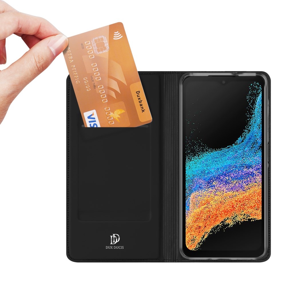DUX knížkové pouzdro na Samsung Galaxy Xcover 7 Pro - černé