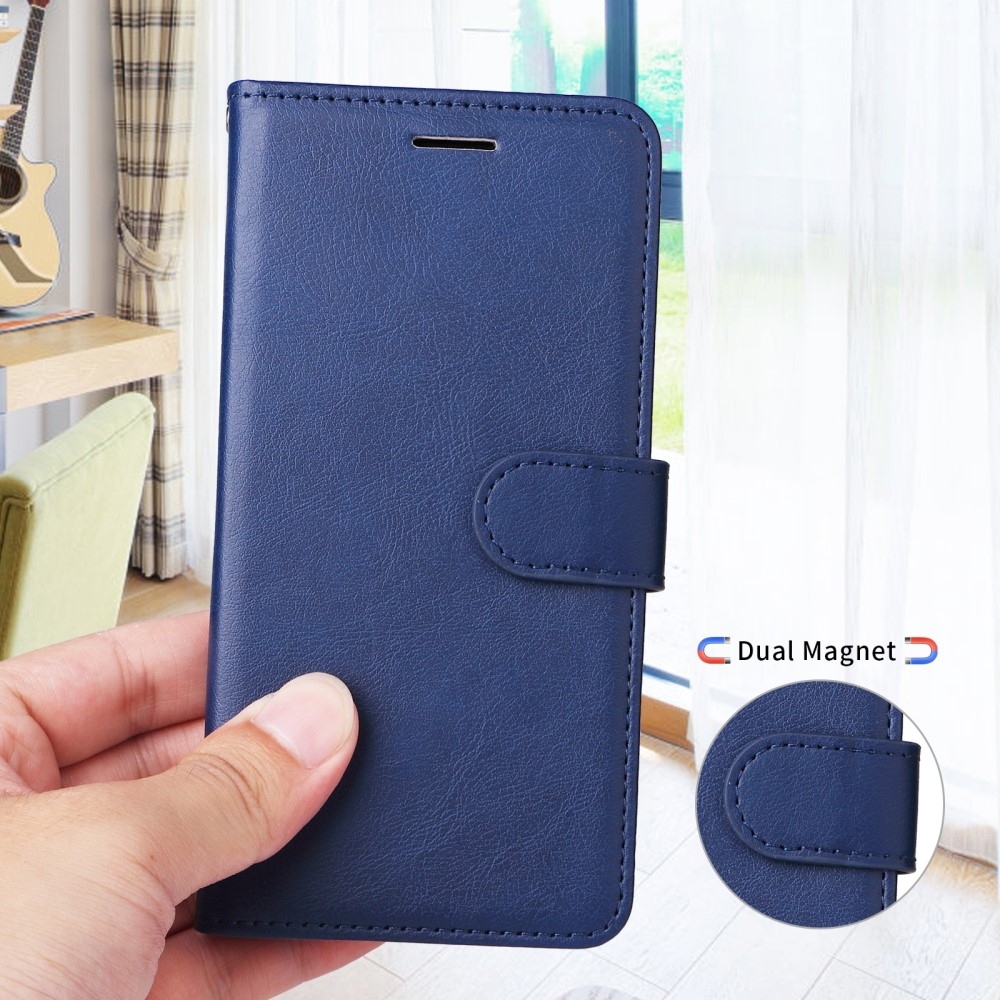 Wallet knížkové pouzdro na Xiaomi Redmi A5 (173.45x79.35x8.45mm) - modré