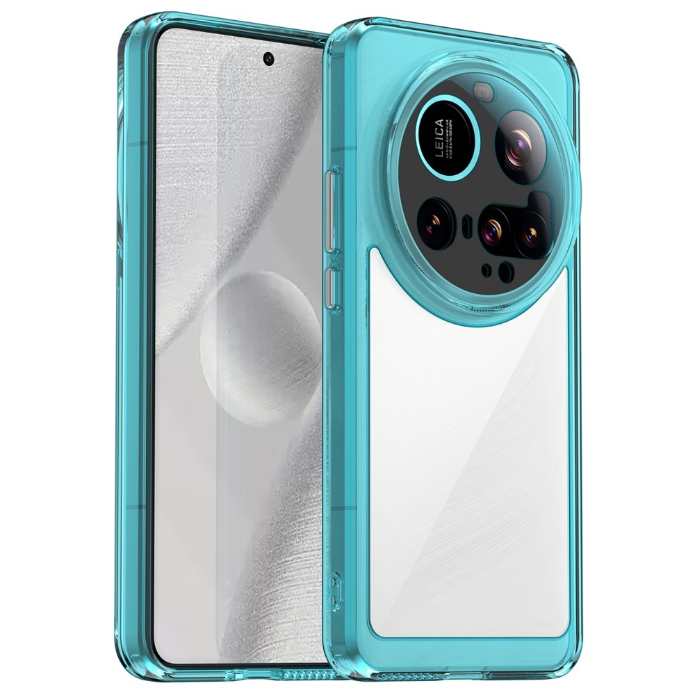 Gelový obal s pevnými zády na Xiaomi 15 Ultra - světlemodrý