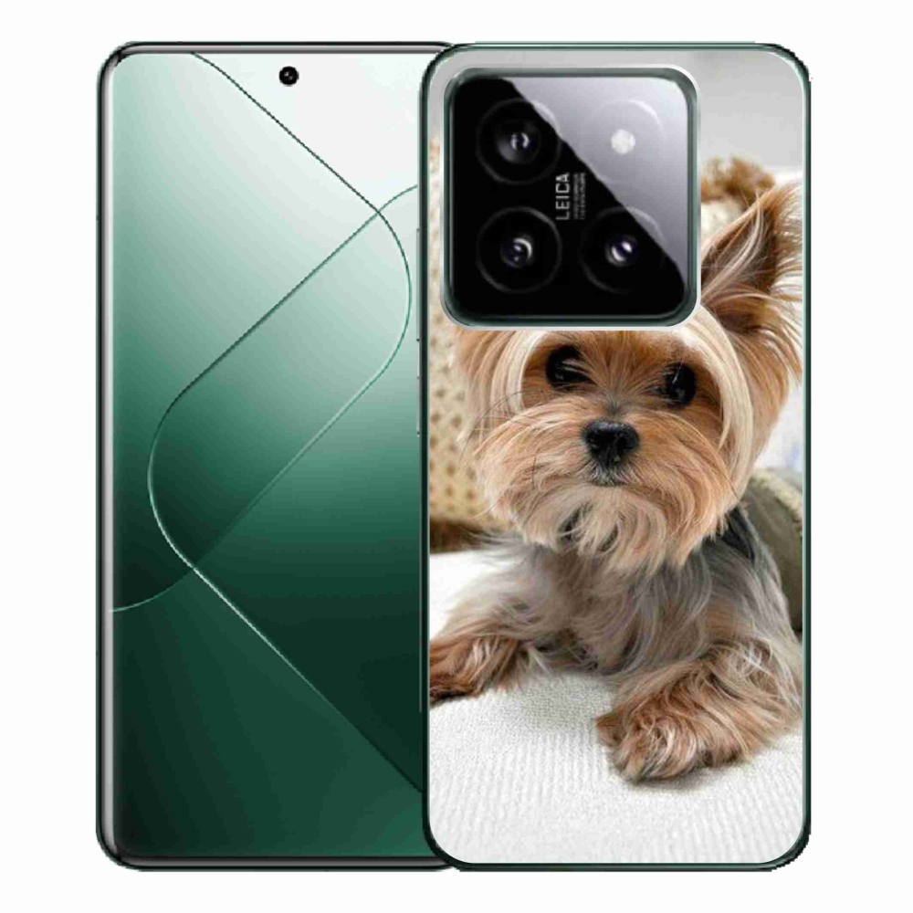 Gelový obal mmCase na Xiaomi 14 Pro - jorkšír 5