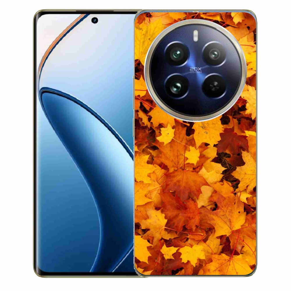 Gelový kryt mmCase na Realme 12 Pro 5G/12 Pro+ 5G - javorové listy