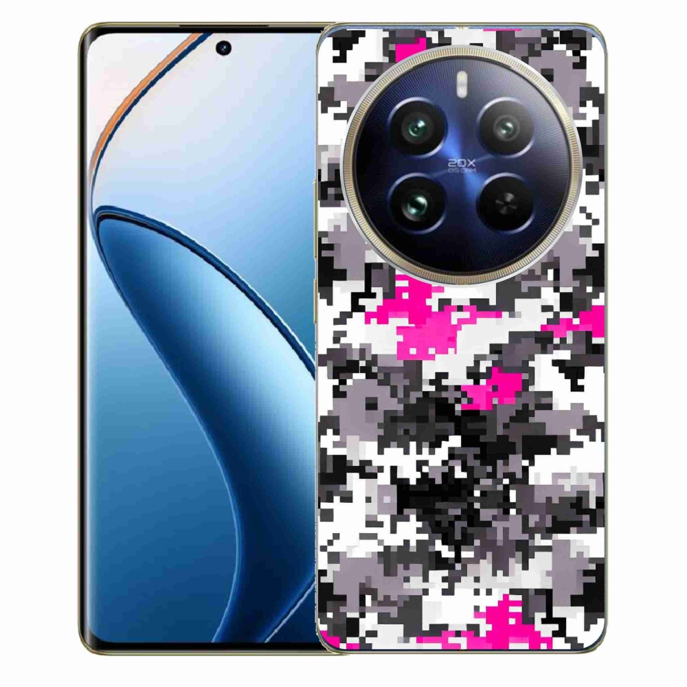 Gelový kryt mmCase na Realme 12 Pro 5G/12 Pro+ 5G - maskáčový vzor 4