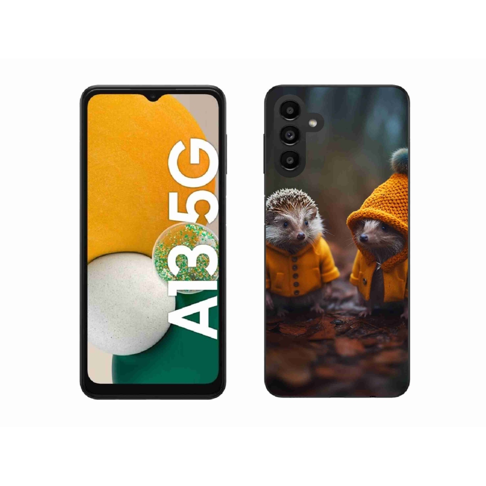 Gelový kryt mmCase na Samsung Galaxy A13 5G - ježci