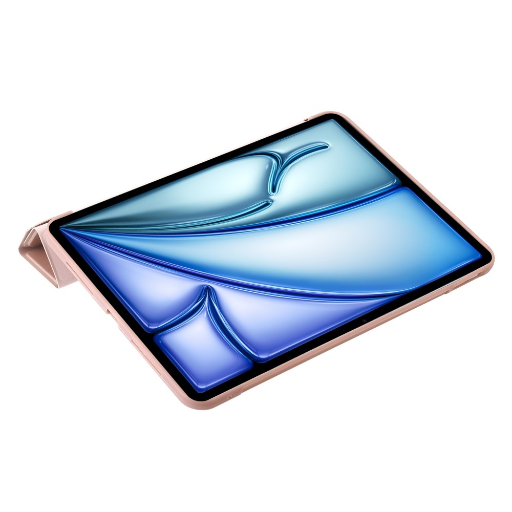 Origamis chytré polohovací pouzdro na tablet iPad Air 13 (2024)/(2025) - růžovozlaté