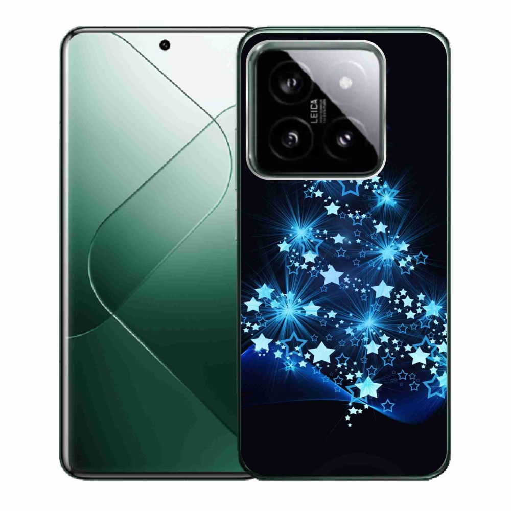 Gelový kryt mmCase na Xiaomi 14 - vánoční stromek