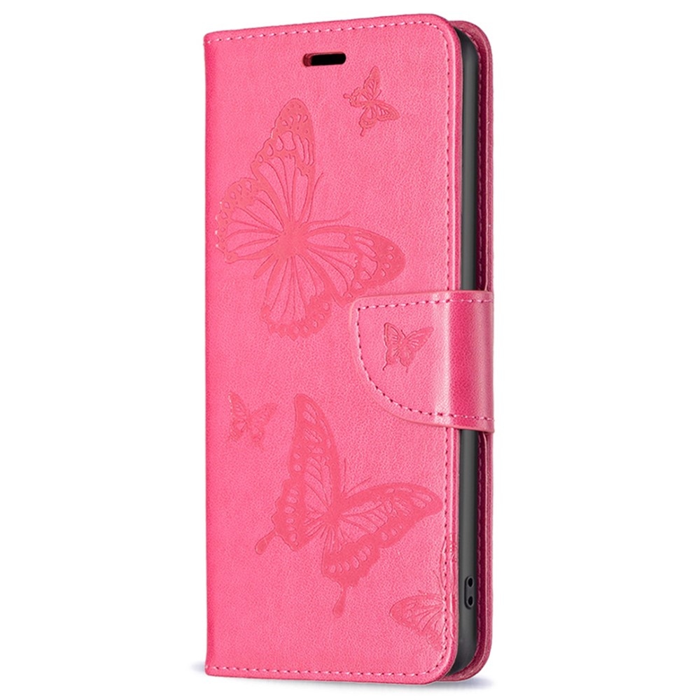 Butterfly knížkové pouzdro na Samsung Galaxy A15 4G/5G - rose