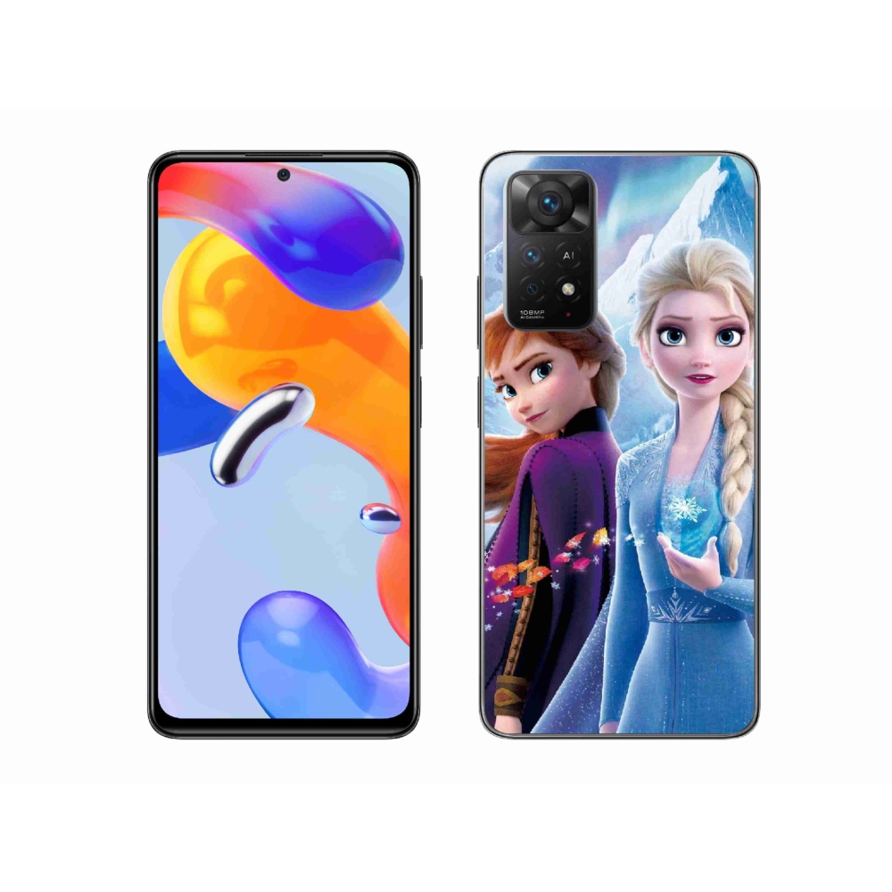 Gelový kryt mmCase na Xiaomi Redmi Note 11 Pro 4G/5G - ledové království 3