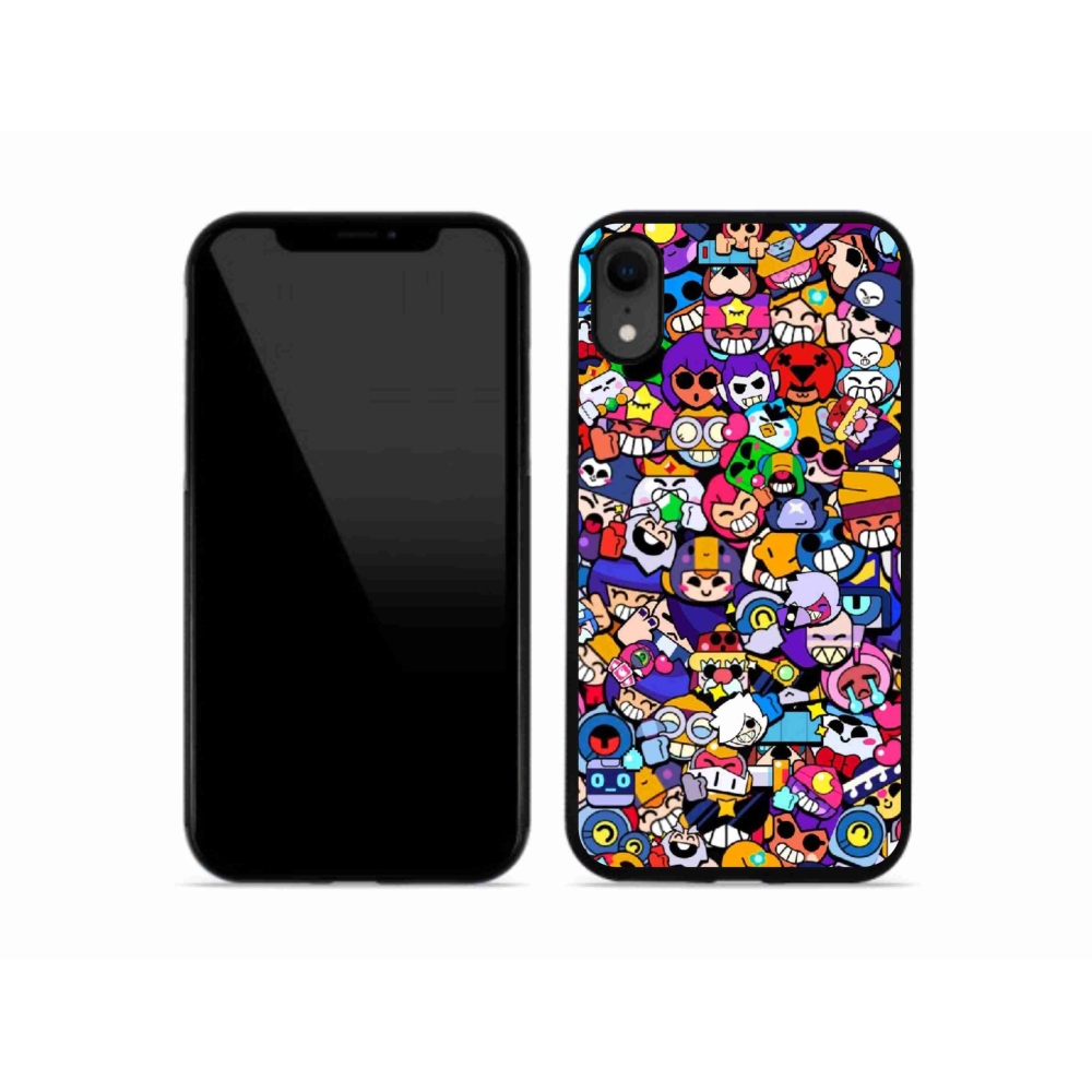 Gelový kryt mmCase na iPhone XR - brawl stars 2