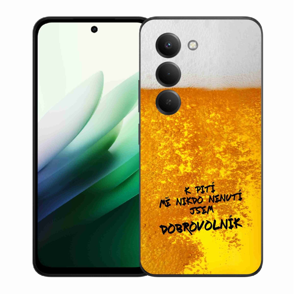 Gelový kryt mmCase na Xiaomi Redmi 15 5G (169mm) - pivní motiv 4