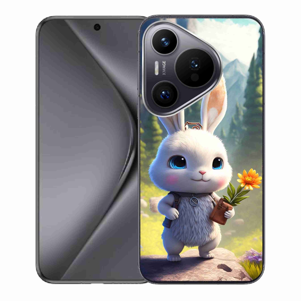 Gelový kryt mmCase na Huawei Pura 70 - roztomilý králíček