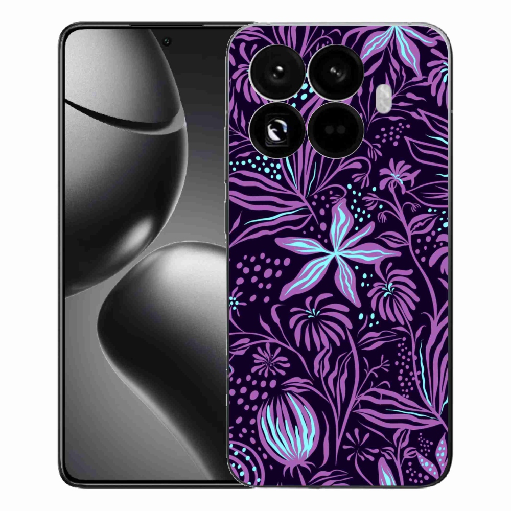 Gelový kryt mmCase na Xiaomi 15T Pro - květiny 2