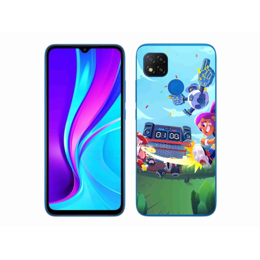 Gelový kryt mmCase na Xiaomi Redmi 9C - brawl stars 1