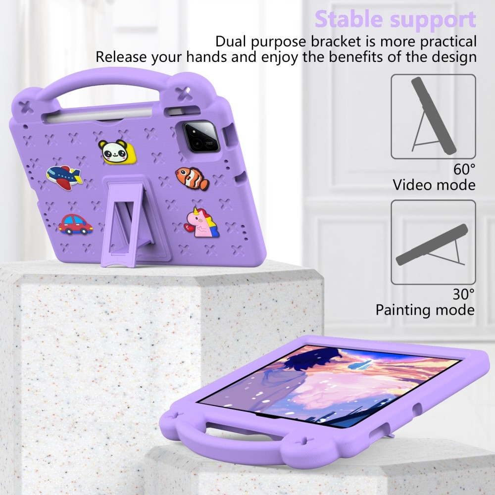 Kids odolný obal na tablet Xiaomi Pad 7/7 Pro - fialový