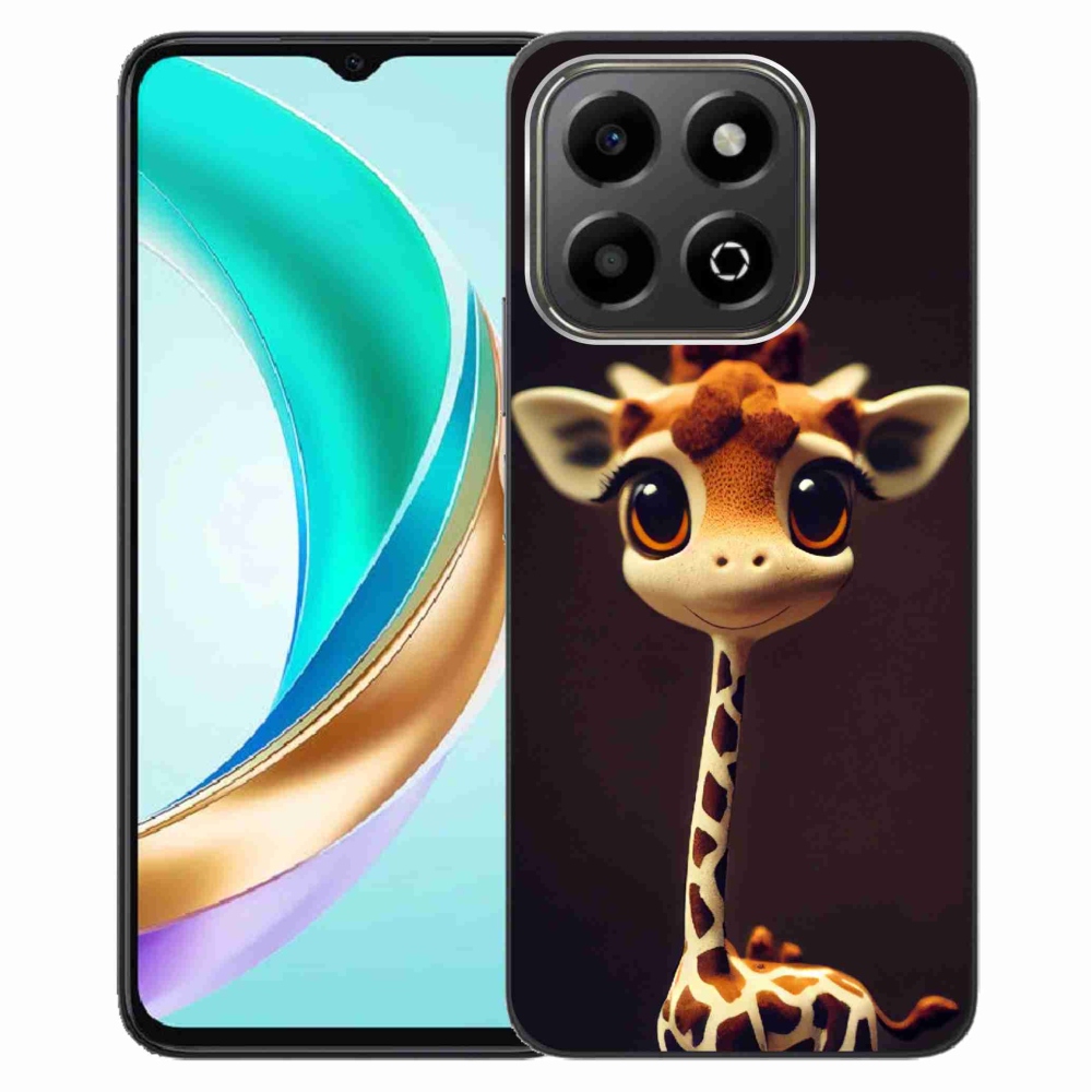 Gelový kryt mmCase na Honor X6b - malá žirafa
