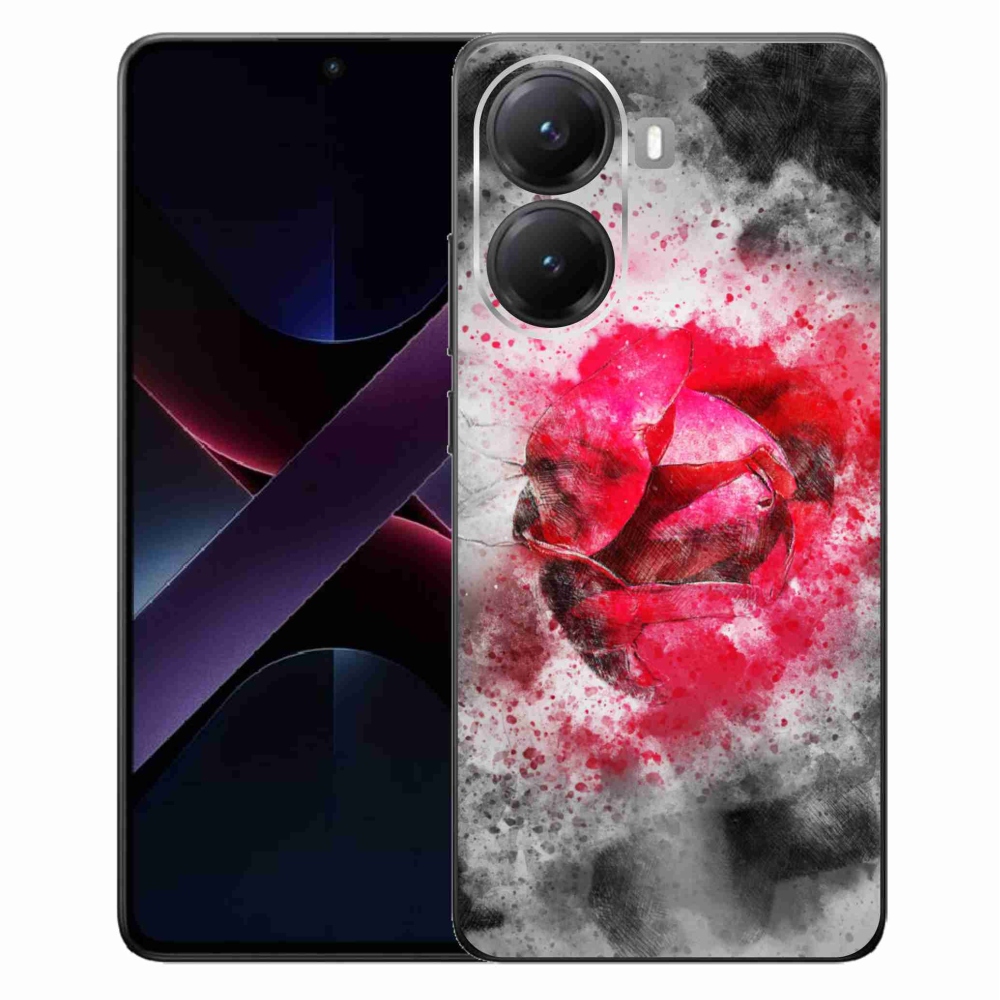 Gelový kryt mmCase na Xiaomi Poco X7 Pro 5G - abstrakt 9