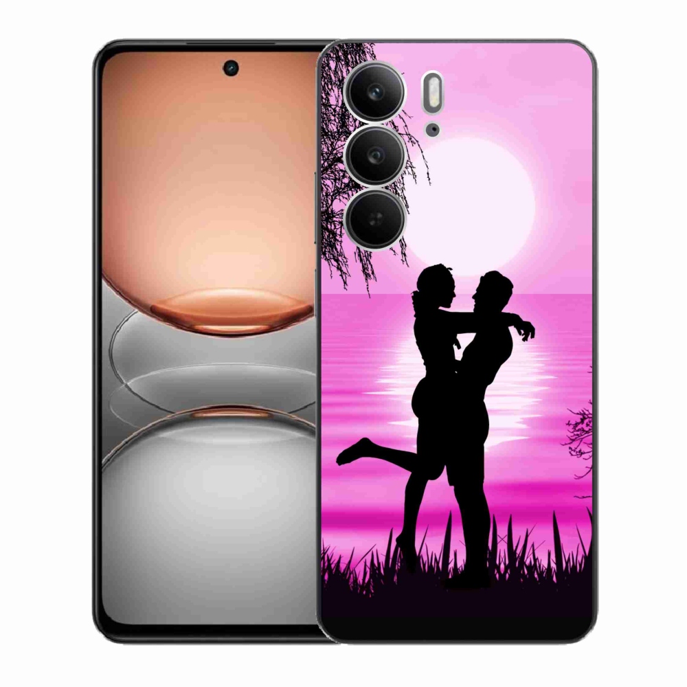Gelový kryt mmCase na Realme C75 - západ slunce